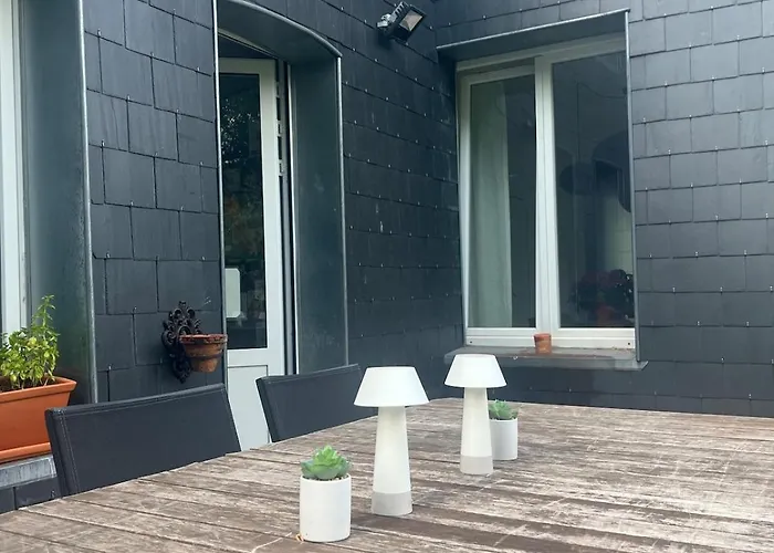 Ferienhaus House With Garden For 4 People *